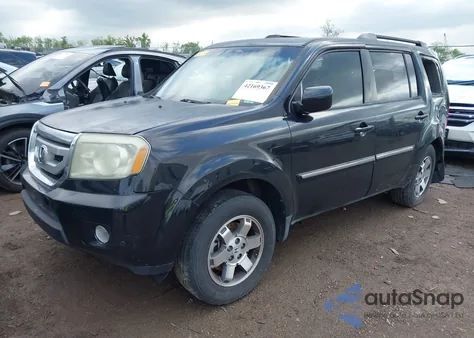 2009 Honda Pilot Touring из США, поврежденный, VIN 5FNYF38989B026026